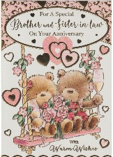 For A Special Brother And Sister-in-Law On Your Anniversary